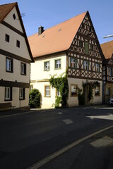 Stadt Weismain mit seiner historischen Altstadt, Landkreis Lichtenfels, Oberfranken, Franken, Bayern, Deutschland