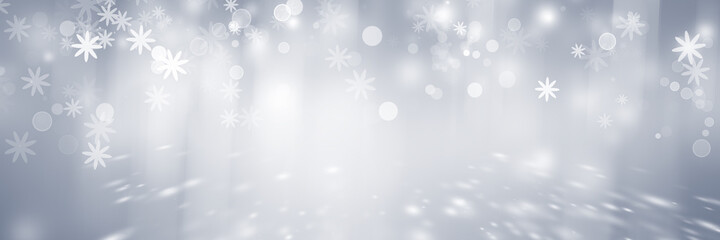 Fototapeta premium white and gray snow blur abstract background