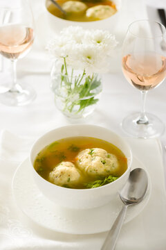 Matzah Ball Soup
