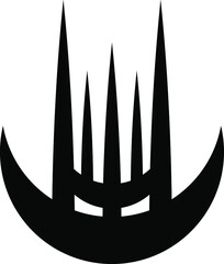 anchor on white background