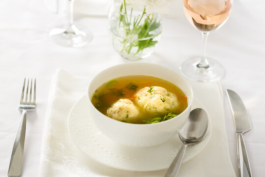 Matzah Ball Soup