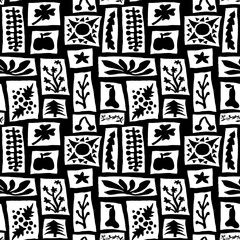 Black and White Botany