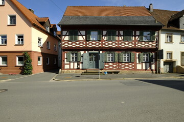 Stadt Weismain mit seiner historischen Altstadt, Landkreis Lichtenfels, Oberfranken, Franken,...