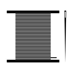 Spool of thread and needle