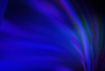 Dark BLUE vector glossy abstract backdrop. Shining colored illustration in smart style. Background for a cell phone.