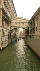 Obraz premium Old bridge in Venice , Italy 