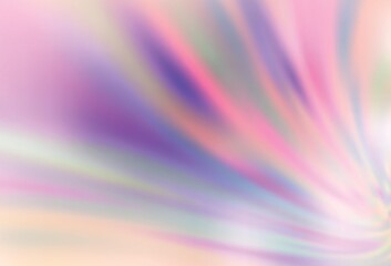Light Pink vector blurred shine abstract background.