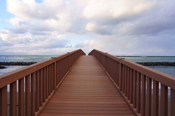 Obraz premium bridge to the sea