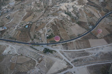 hot air balloon flight in Cappadocia