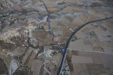 hot air balloon flight in Cappadocia
