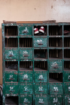 Shoe rack at Pagoda