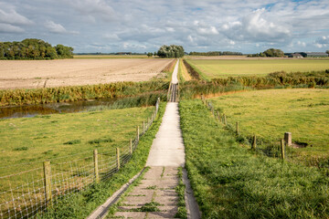 The mill polder originated in the 18th century with the name lauwerzeemolenpolder in the province of Groningen, in the area Noorderzijlvest, the Netherlands