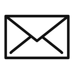 Pixel perfect inbox mail message letter icon. vector illustration