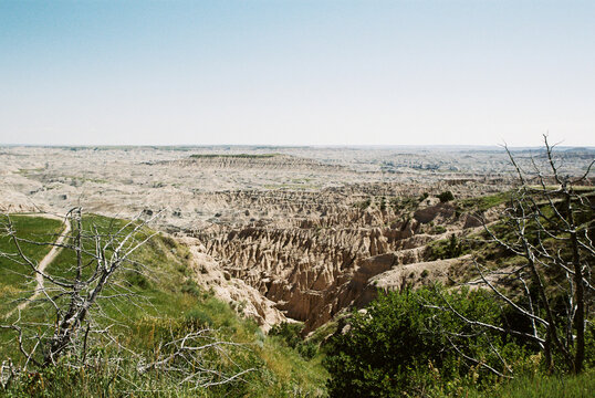Badlands South Dakota usa