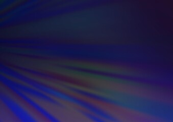 Dark BLUE vector background with straight lines. Blurred decorative design in simple style with lines. Pattern for ads, posters, banners.