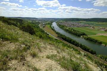 Naturschutzgebiet Grainberg-Kalbenstein bei Karlstadt, Landkreis Main-Spessart, Unterfranken, Bayern, Deutschland
