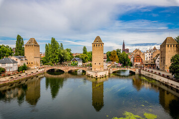 La Petite France vue depuis le Barrage Vauban