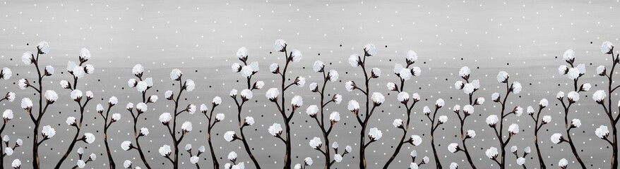 cotton in the moonlight
