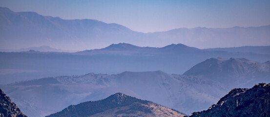 Fototapeta na wymiar rolling hills in death valley national park california