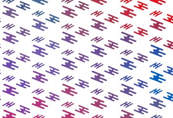 Light Blue, Red vector template with repeated sticks.