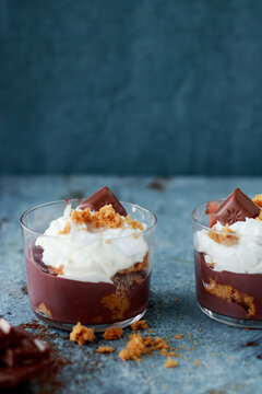 No-Bake Chocolate Cheesecakes