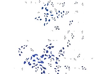 Light Black vector template with memphis shapes.