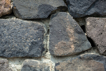 Texture of old rock wall
