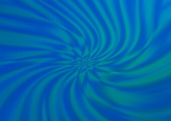 Dark BLUE vector blurred shine abstract pattern. Glitter abstract illustration with an elegant design. A completely new design for your business.