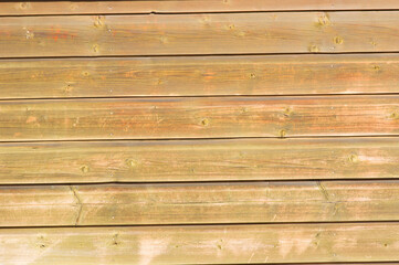 Fototapeta premium Brown wooden beams texture background