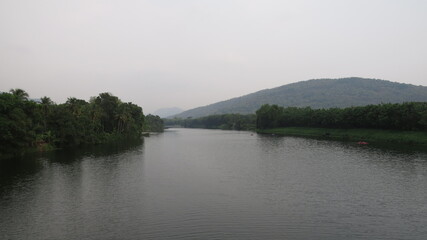 lake in the mountains