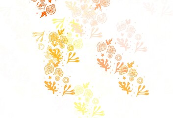 Light Pink, Green vector backdrop with memphis shapes.