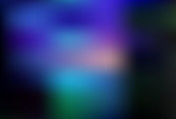 Dark Pink, Blue vector abstract blurred background.
