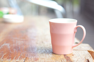 cup of coffee or tea in nature