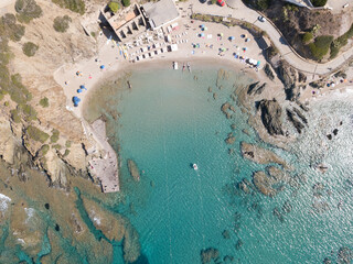 Strand von oben