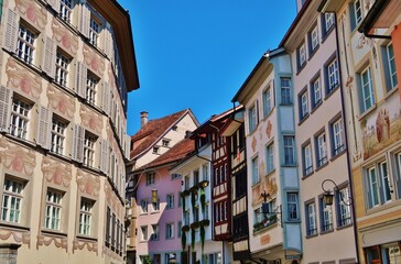 Fototapeta na wymiar Altstadt, Wil, Ostschweiz