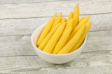 Pickled baby corn