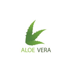 Fototapeta premium Aloe vera logo