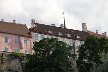 Typical building in Tallinn city center