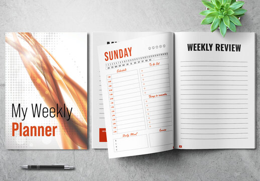 Weekly Planner Layout