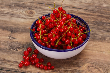 Sweet tasty fresh Red currant