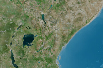 Kenya neighbourhood. Satellite © Yarr65