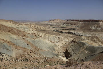 Landscape in the desert.