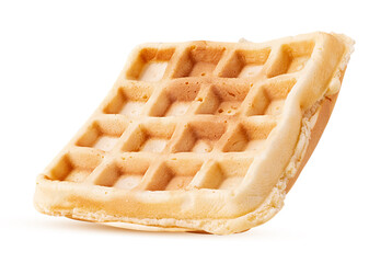 Freshly baked belgian waffles