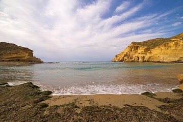 beach and rocks, Almeria