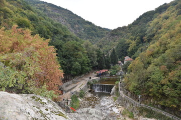 river in the mountains