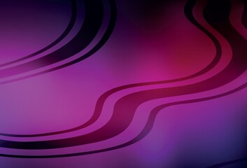 Dark Pink vector colorful blur background.