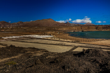 Paisajes del pueblo Golfo Lanzarote