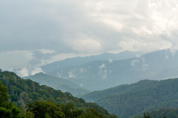 Smoky Mountains Scenic Landscape