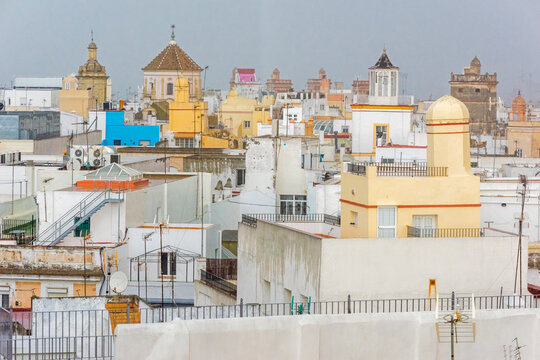 Roofs of Cadiz old city