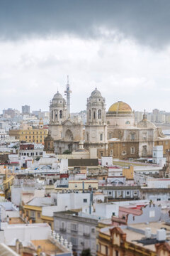 Roofs of Cadiz old city